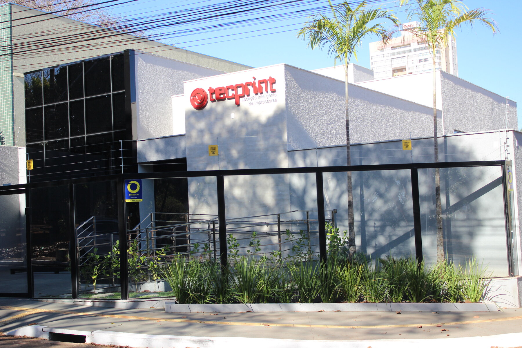 Fachada da Tecprint em Goiânia